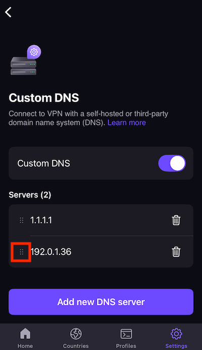 How to use custom DNS on iOS and iPadOS 5