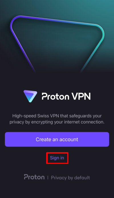 Connect to Proton VPN on iOS 1