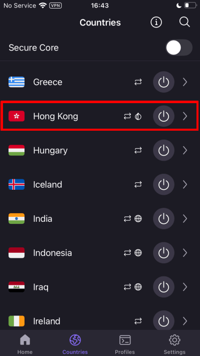 Connect to Tor servers on iOS 2