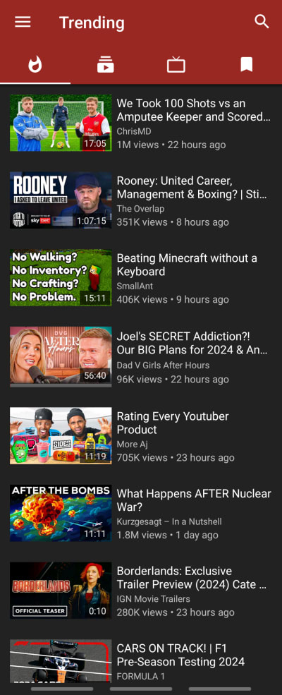YouTube alternative NewPipe