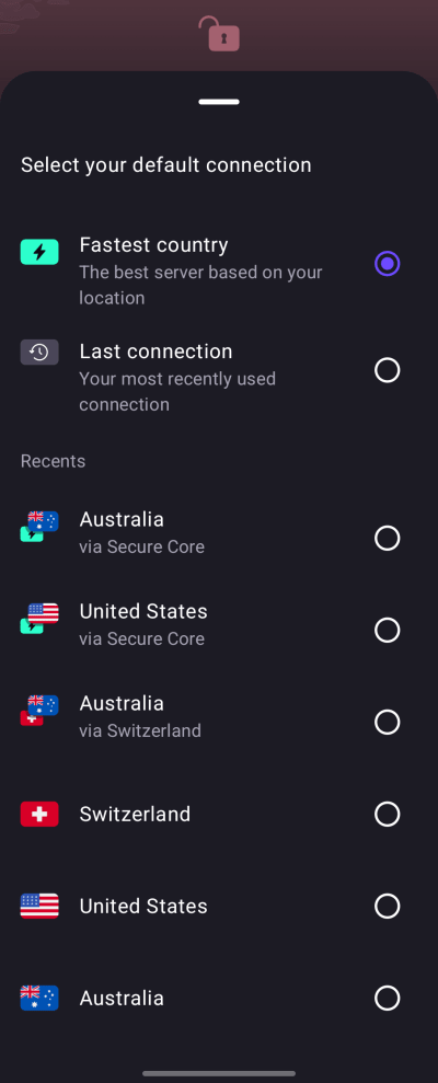 How to change your default connection on mobile 2