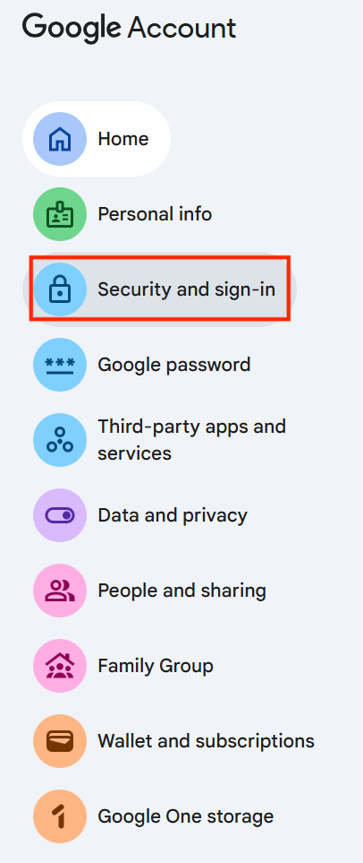 How to change your Google password