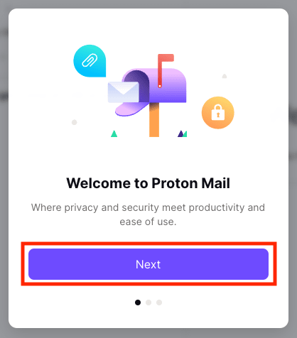 Welcome to Proton Mail - your welcome message to your new free email account