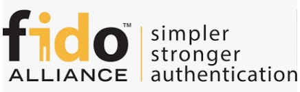 Logo of the FIDO Alliance, which promotes U2F security keys