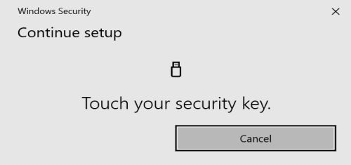 Setup your YubiKey