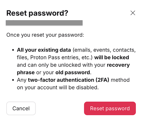 Reset password 9