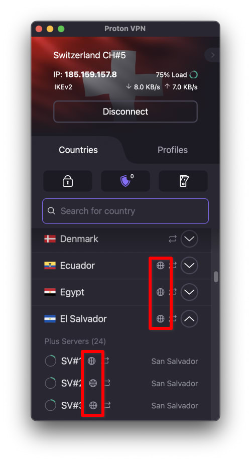 Smart routing icons