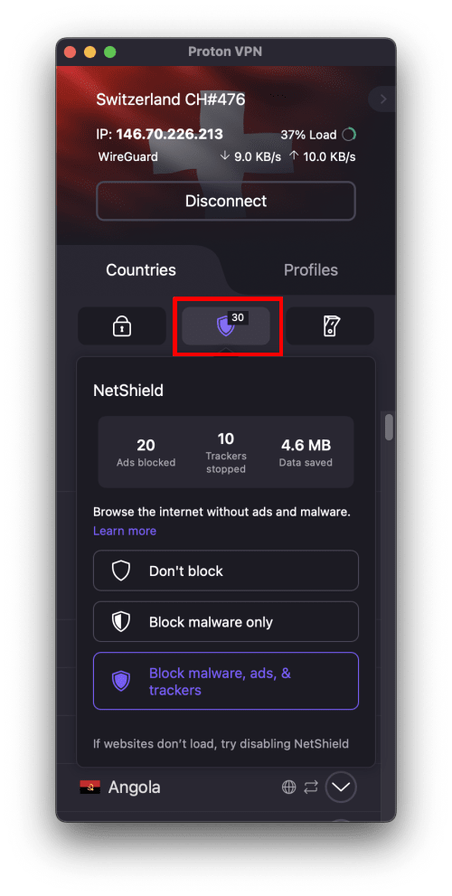 How to use NetShield on macOS 1
