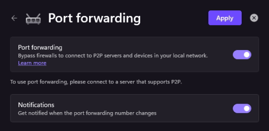 How to port forward on Windows 3