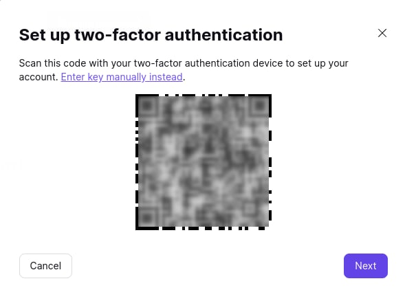 Authentification Guide — Two authenticators