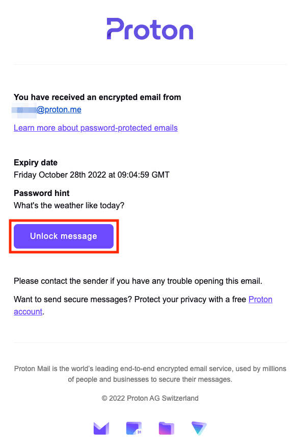How to password protect emails gmail outlook and proton mail proton