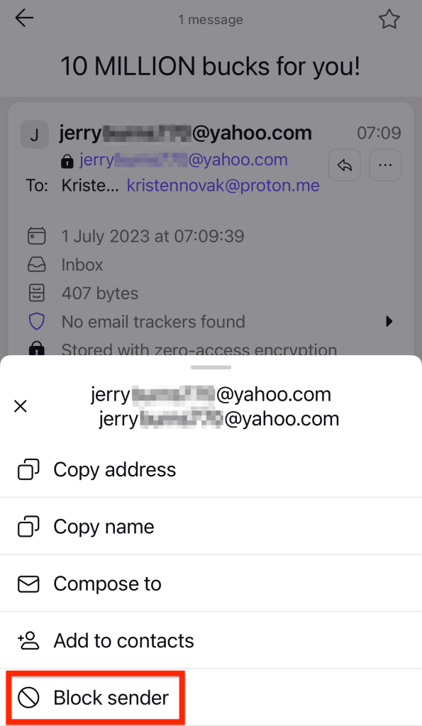 How to block emails on Gmail, Outlook, Proton Mail, Yahoo Mail, and Apple  Mail