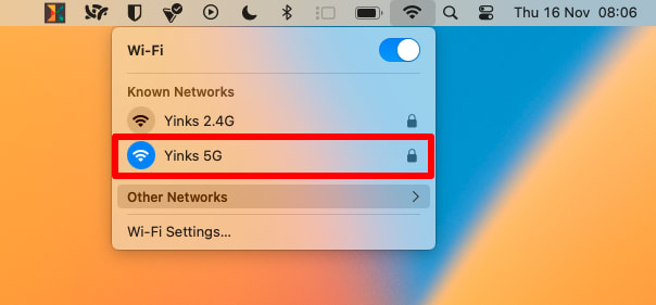 Find SSID on macOS