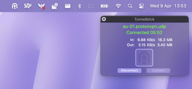 Configure Tunnelblick 7