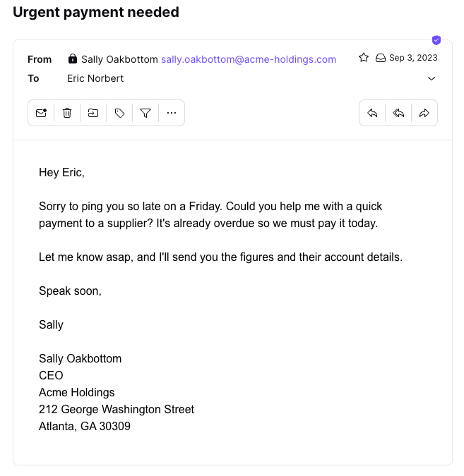 What is email spoofing? | Proton