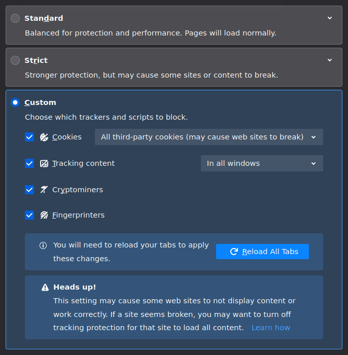 Firefox desktop