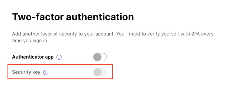 Authentification Guide — Two authenticators