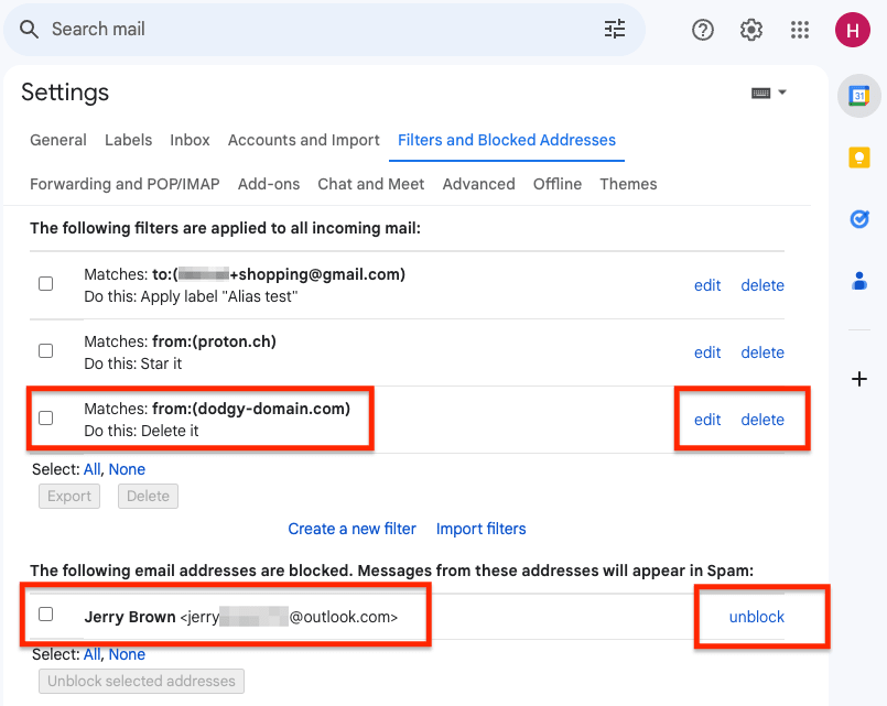 How to block emails on Gmail, Outlook, Proton Mail, Yahoo Mail, and ...