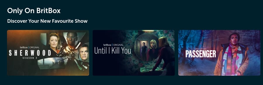 BritBox content