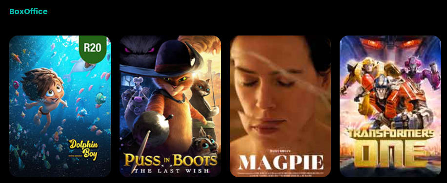 Movies on DStv