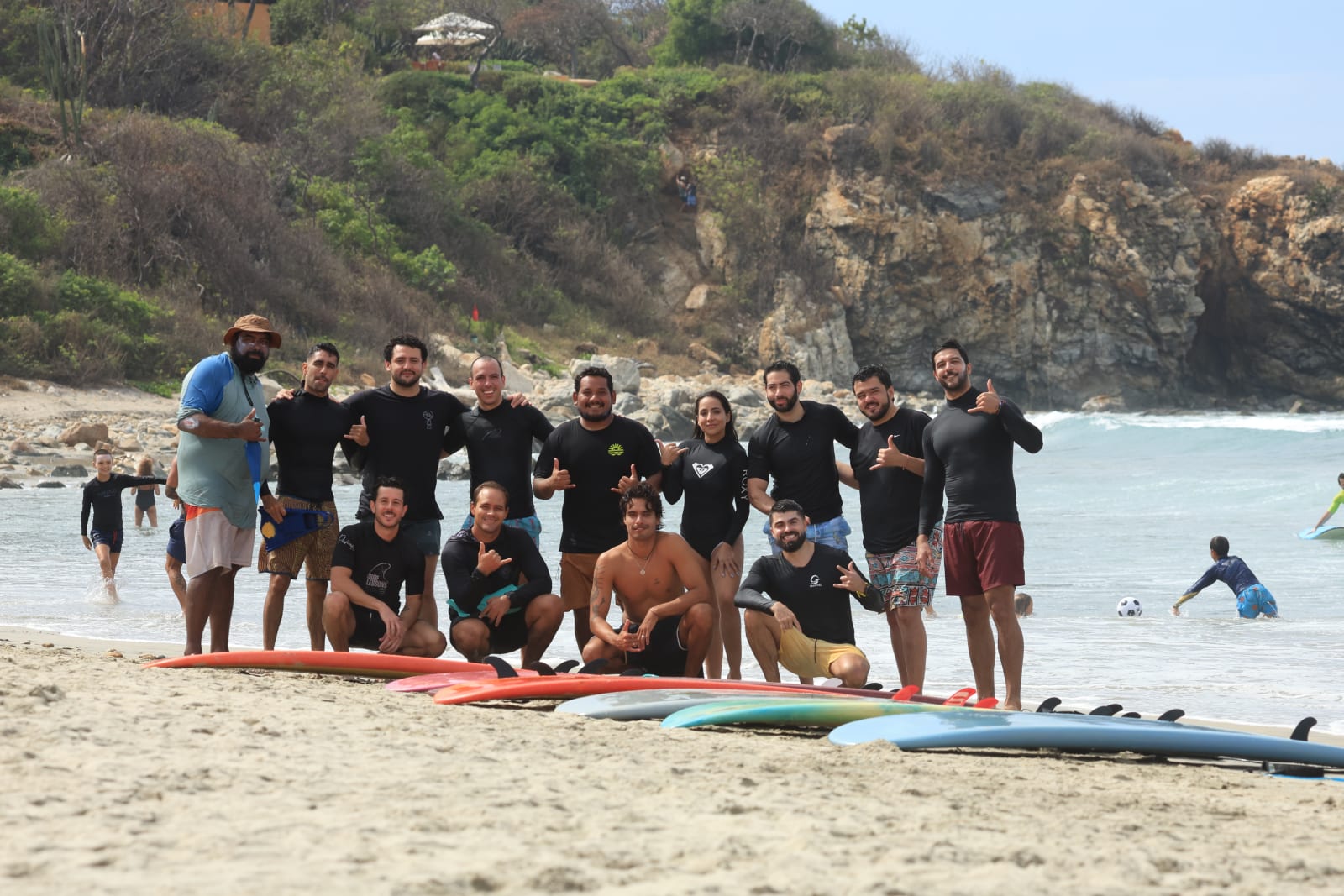 Surf lessons in Puerto Escondido