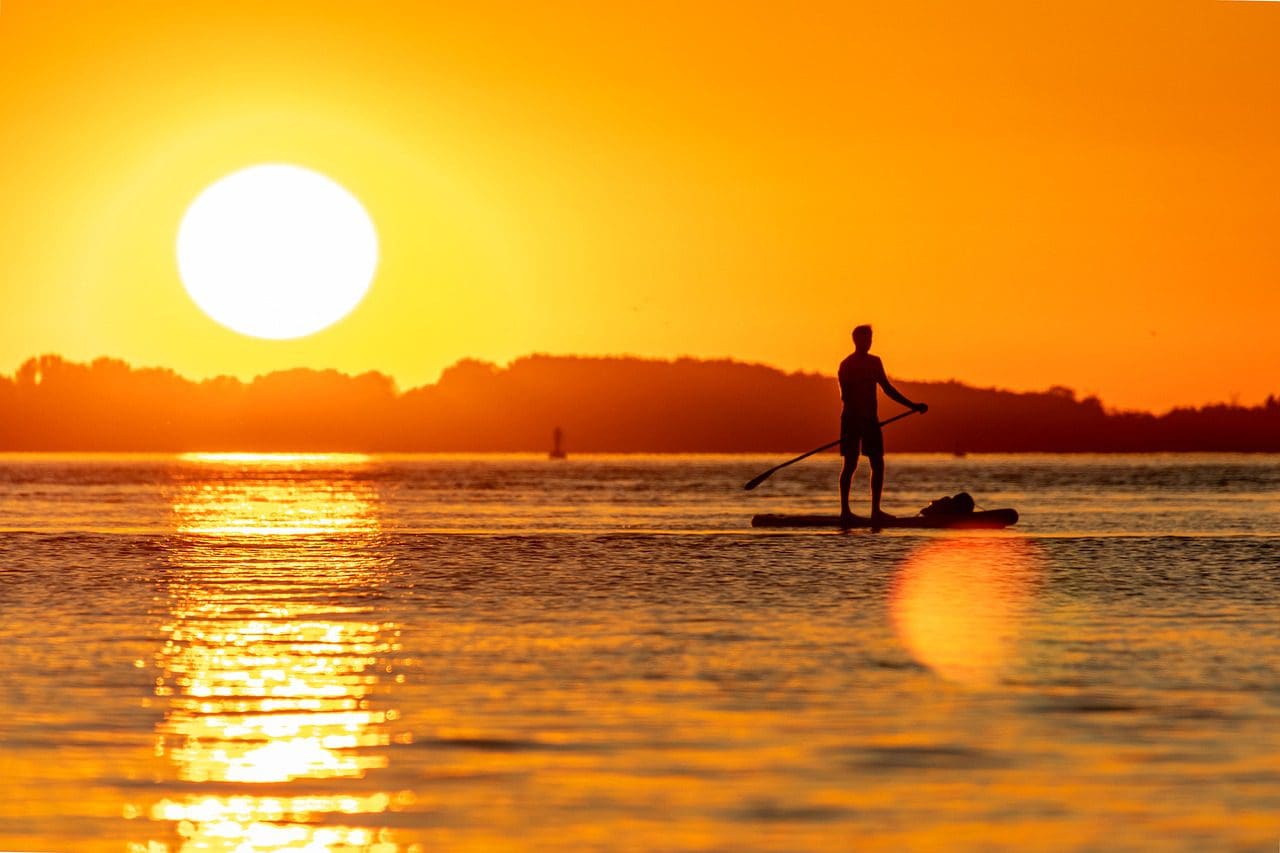SUP Yoga en Laguna de Ventanilla