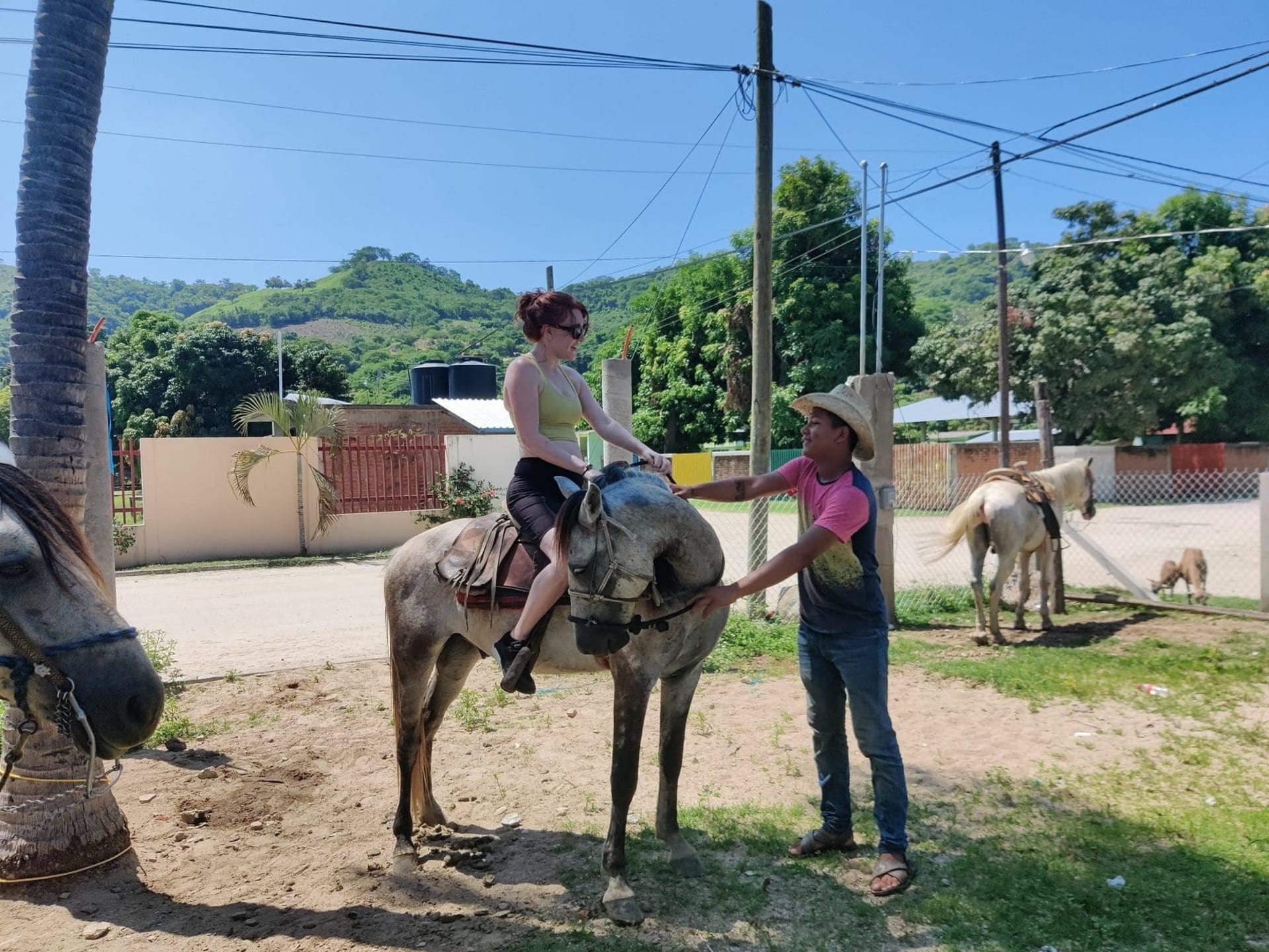 Eaux thermales à cheval