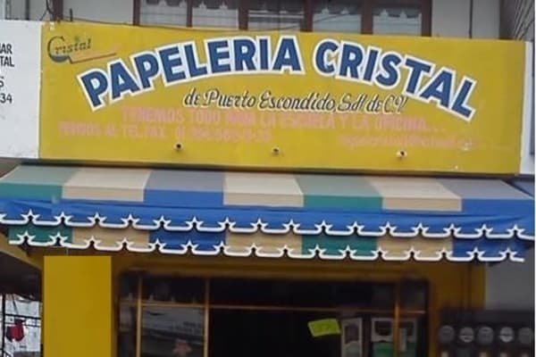 Papelería Cristal de Puerto Escondido