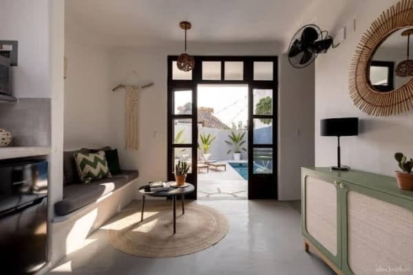 Casa Nopal-Private Pool, Chic, Steps from Beach - Two-Bedroom Villa