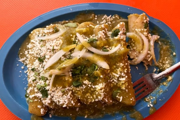 Chilaquiles X $30.00