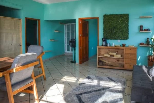 Spacious apartment with view to Zicatela beach