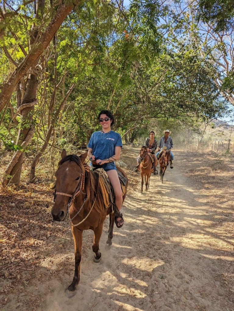 Reiten zu den heißen Quellen 14