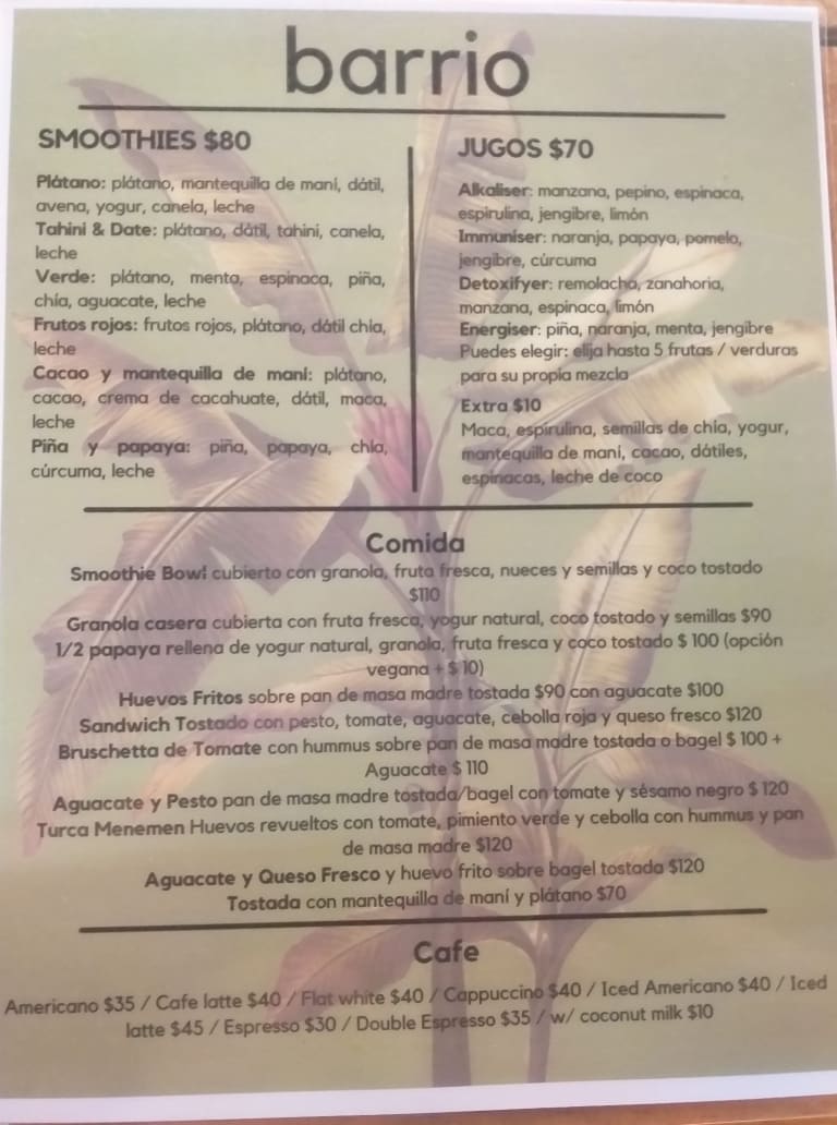 bario cafe la punta
