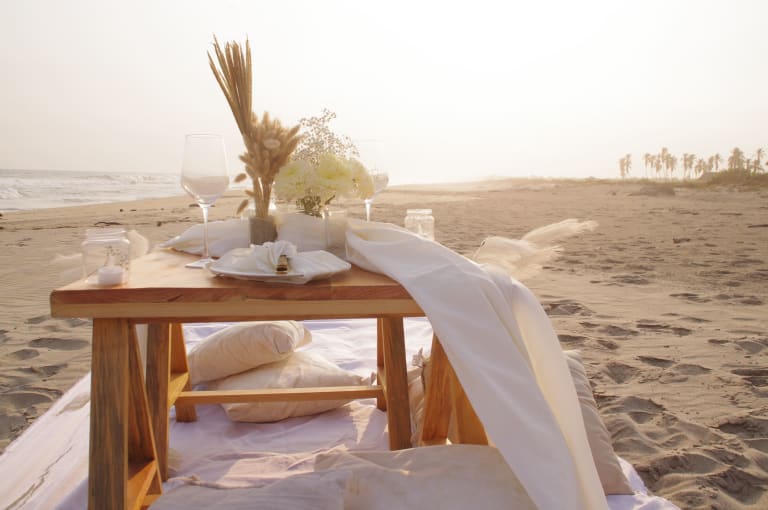 Picnic Romántico con Vista al Mar 2