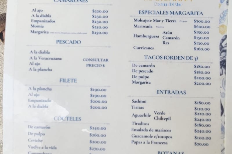 Margaritas Cocina del Mar — photo 2