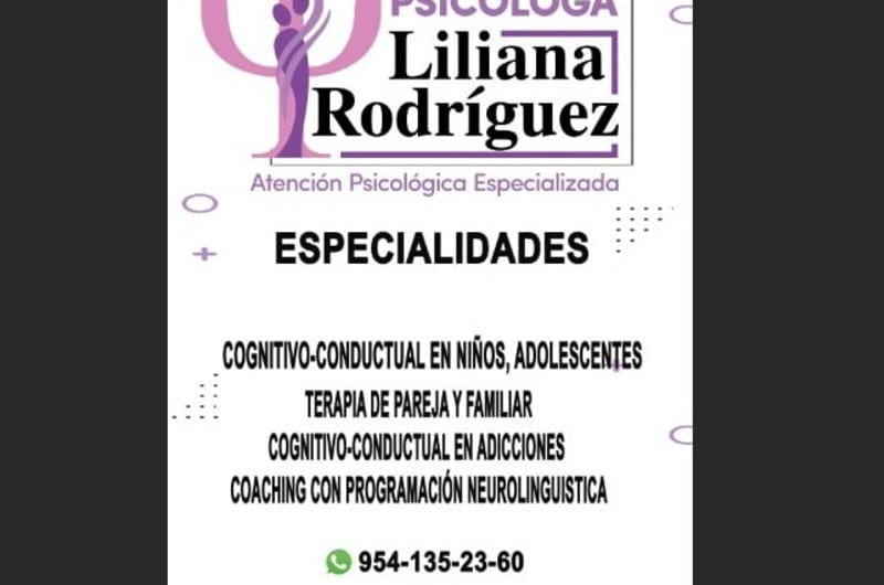Psicóloga Especialista Liliana Rodriguez: Terapia cognitivo-conductual. — photo 3