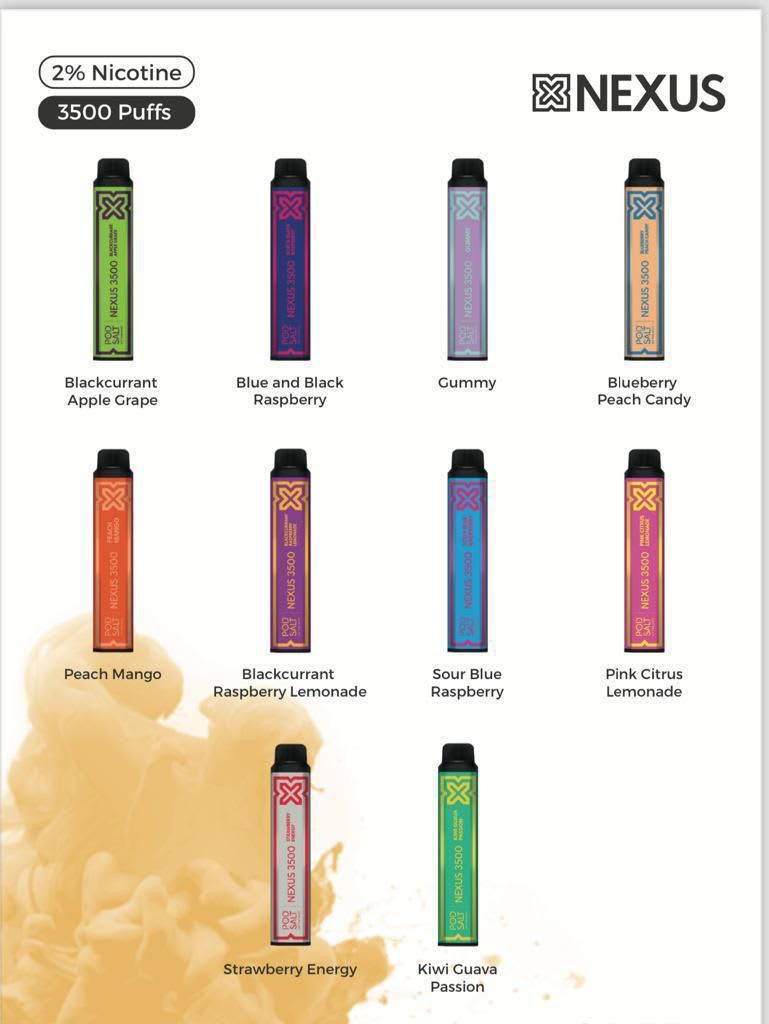 Pod Salt Nexus 3500 Puffs In Dubai UAE