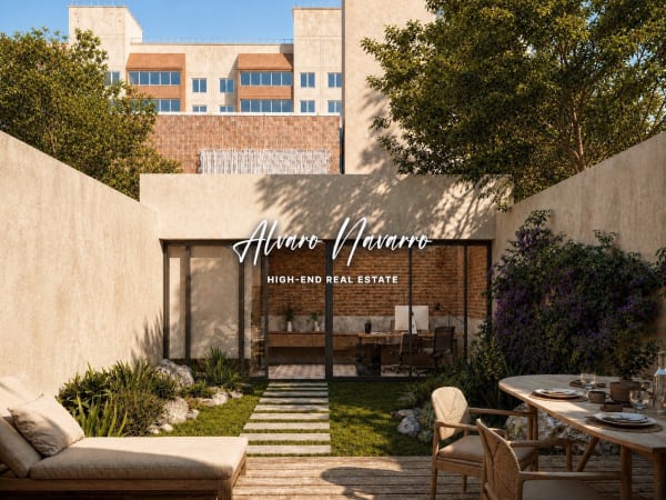 Exclusiva residencia a estrenar con jardín en Gràcia