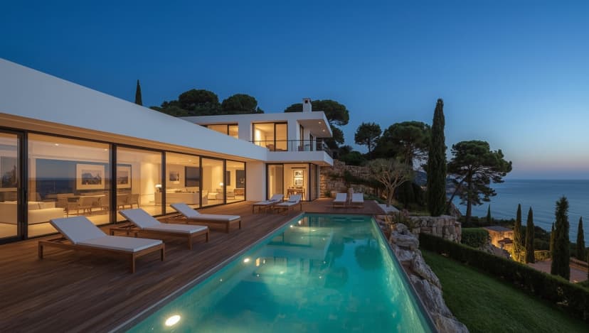 High-end kitchen in exclusive Barcelona property