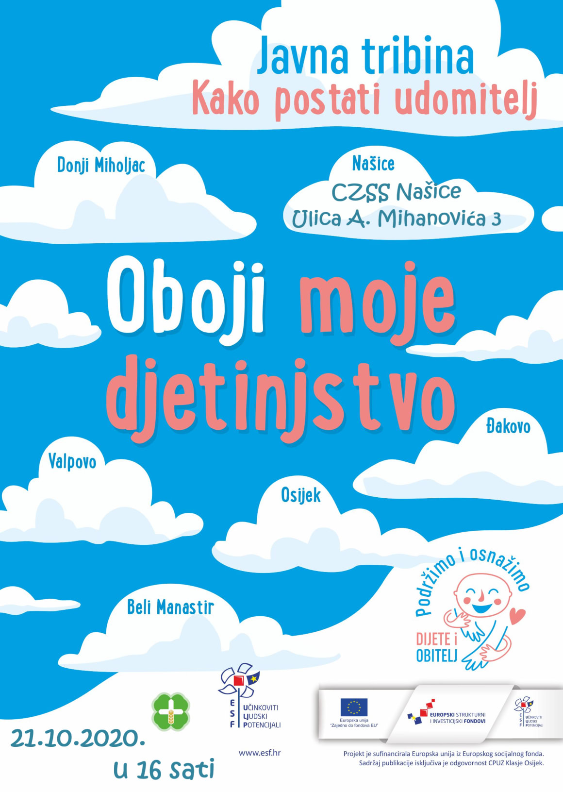 Javna tribina u Našicama: Kako postati udomitelj