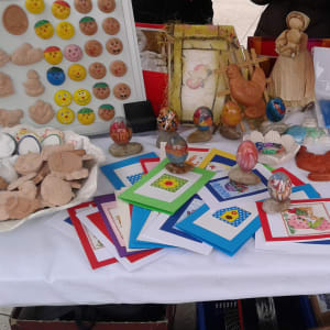 Šarana jaja bojama grada