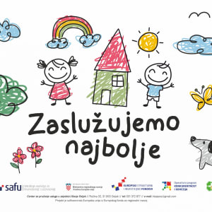 Promotivni materijali projekta “Zaslužujemo najbolje” financiranog iz Europskog fonda za regionalni razvoj