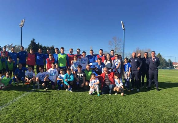 Naši nogometaši treniraju na stadionu