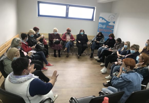 Održavanje tribine u Našicama