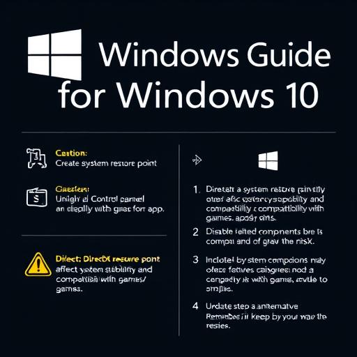 Как Удалить DirectX на Windows 10: Полное Руководство с Предупреждениями