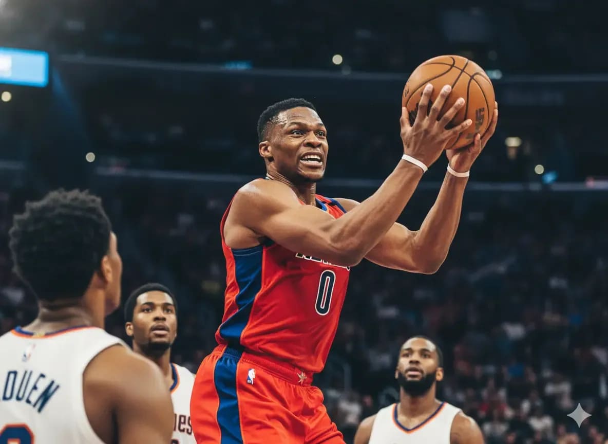 Russell Westbrook Breaks NBA Guard Rebounding Record, Surpassing Jason Kidd