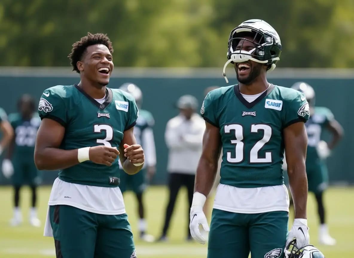The Exciting Mics: DeJean and Blankenship Embrace Coach Sirianni’s Message of Joy