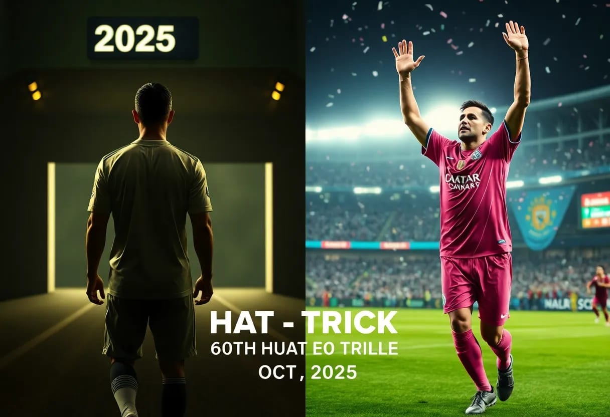 Ronaldo’s Hat-Trick Era Closes, Messi Hits 60th Career Triple