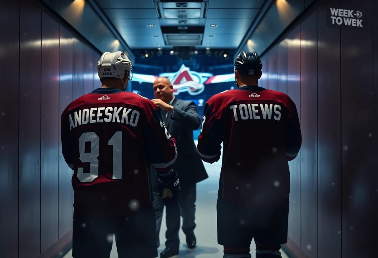 Avalanche Injuries Leave Landeskog and Toews Week to Week