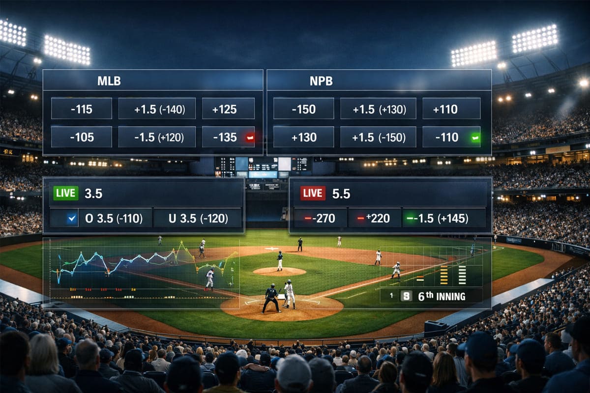 Baseball Odds Explained: MLB & NPB Betting Odds Guide